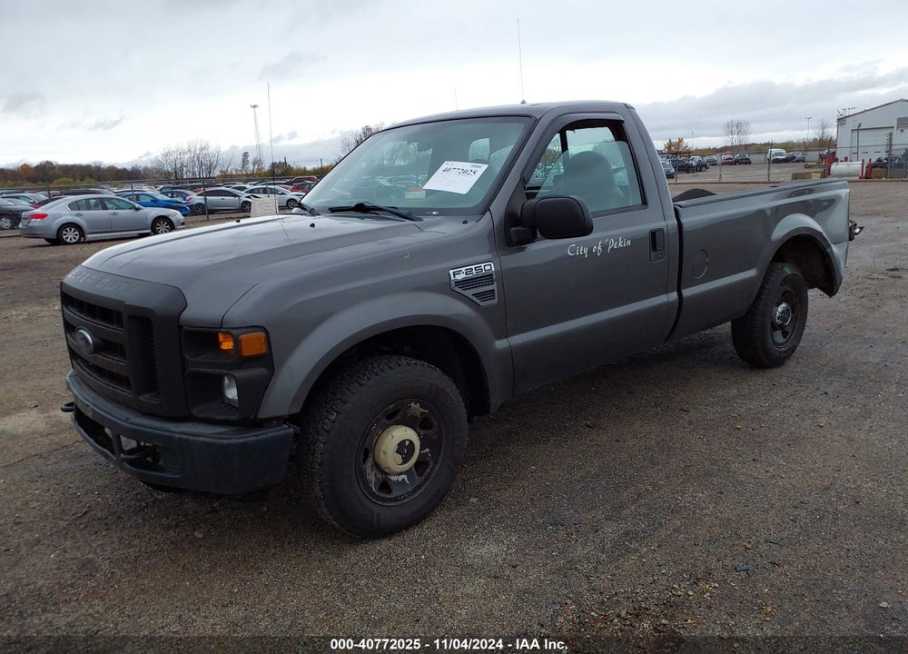 2008 FORD F-250 XL/XLT VIN: 1FTNF20558ED08887