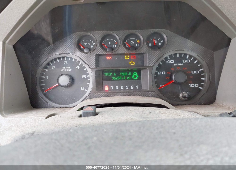 2008 FORD F-250 XL/XLT VIN: 1FTNF20558ED08887