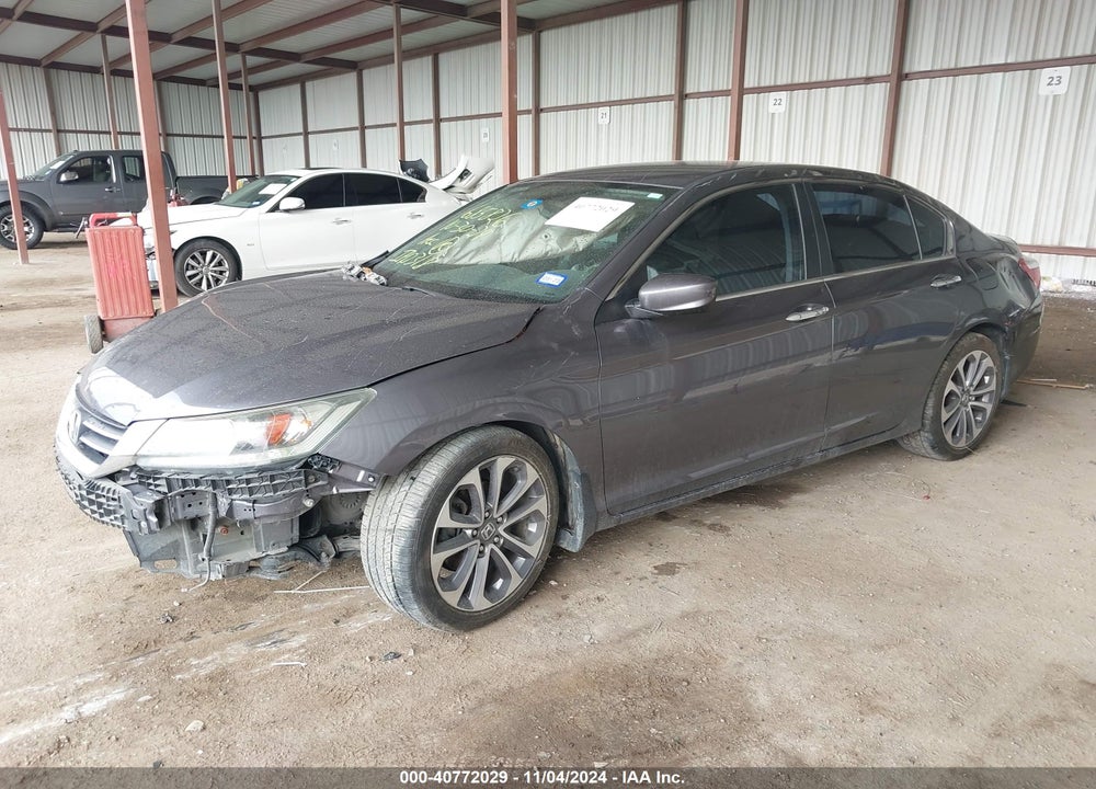 2015 HONDA ACCORD SPORT VIN: 1HGCR2F58FA056595