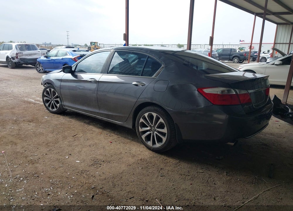 2015 HONDA ACCORD SPORT VIN: 1HGCR2F58FA056595
