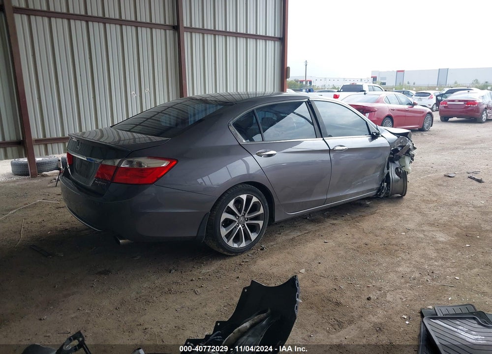 2015 HONDA ACCORD SPORT VIN: 1HGCR2F58FA056595