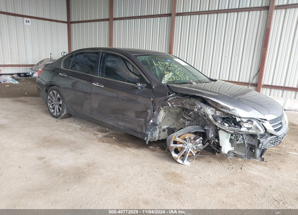 2015 HONDA ACCORD SPORT VIN: 1HGCR2F58FA056595