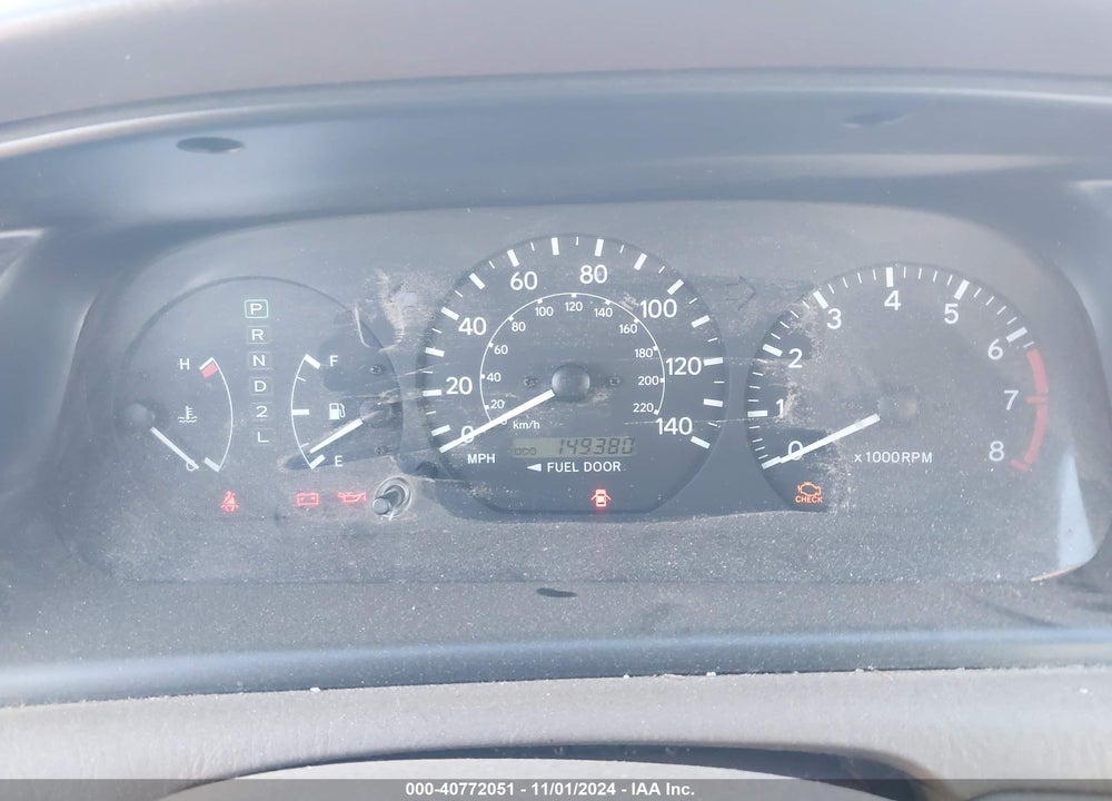 2001 TOYOTA CAMRY LE VIN: JT2BG22KX10537676