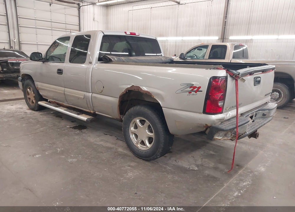 2005 CHEVROLET SILVERADO 1500 LT VIN: 1GCEK19Z55Z120368