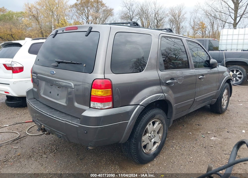 2005 FORD ESCAPE LIMITED VIN: 1FMCU94135KA49662