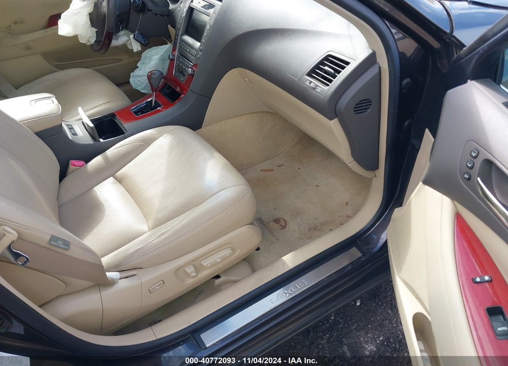 2009 LEXUS ES 350 VIN: JTHBJ46G292285642