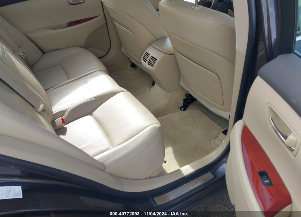 2009 LEXUS ES 350 VIN: JTHBJ46G292285642