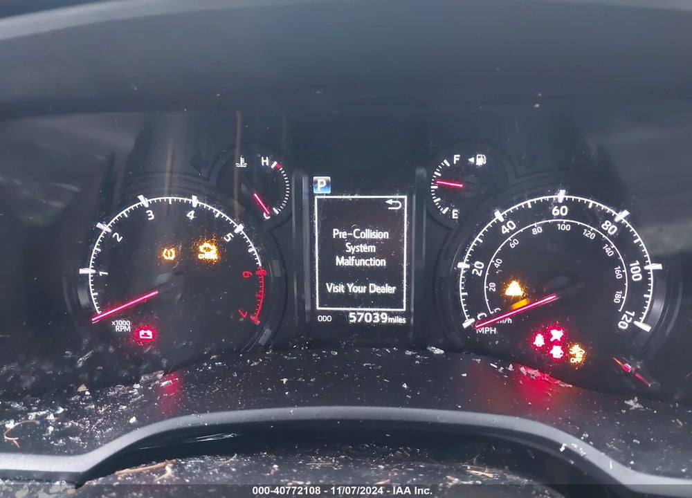 2021 TOYOTA 4RUNNER VIN: JTENU5JR4M5910209