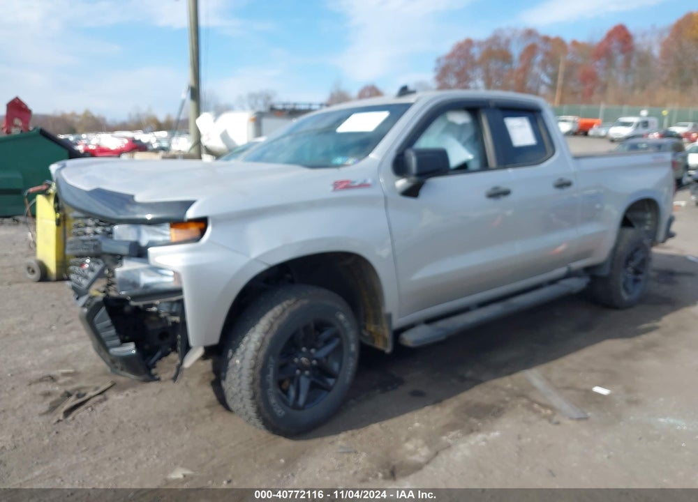2019 CHEVROLET SILVERADO 1500 SILVERADO CUSTOM TRAIL BOSS VIN: 1GCRYCEF9KZ246283