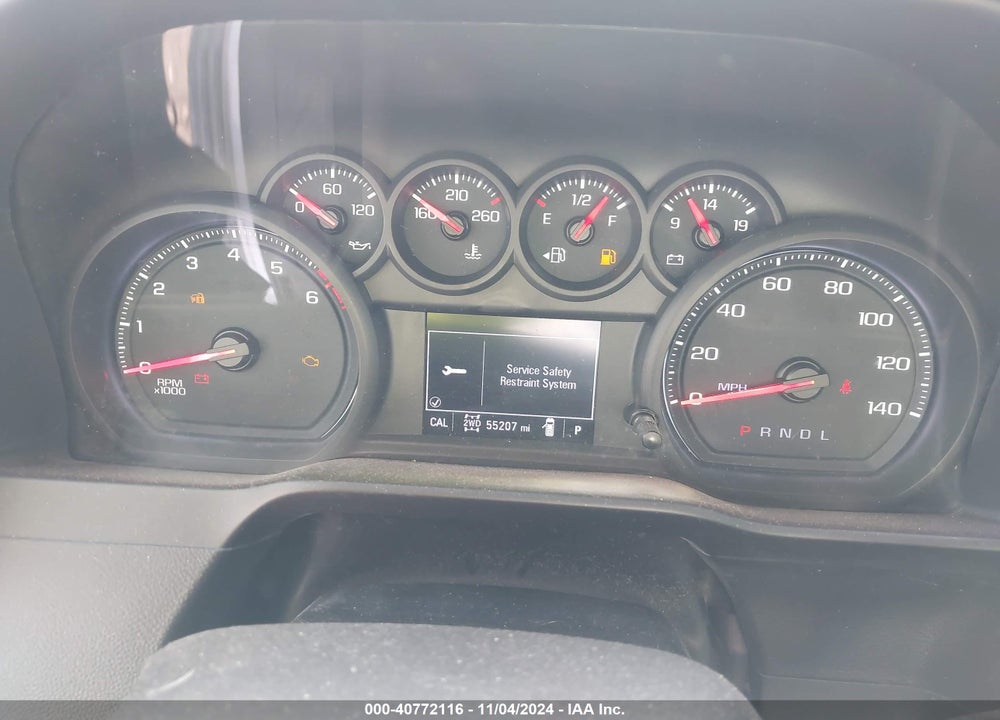 2019 CHEVROLET SILVERADO 1500 SILVERADO CUSTOM TRAIL BOSS VIN: 1GCRYCEF9KZ246283