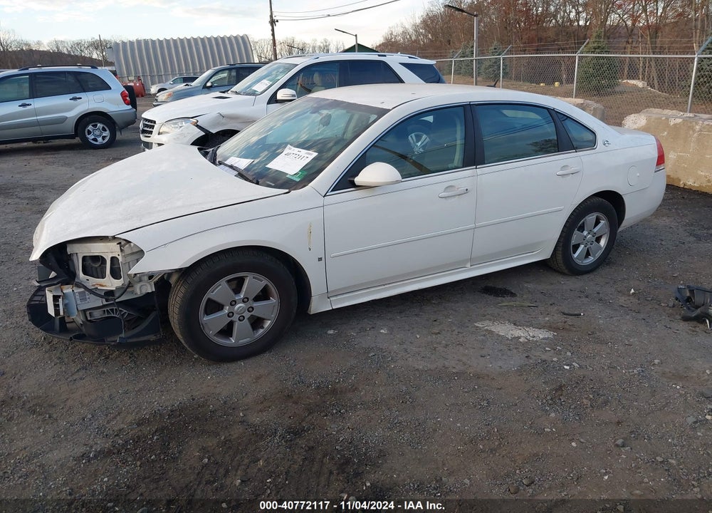 2009 CHEVROLET IMPALA LT VIN: 2G1WT57N991111205