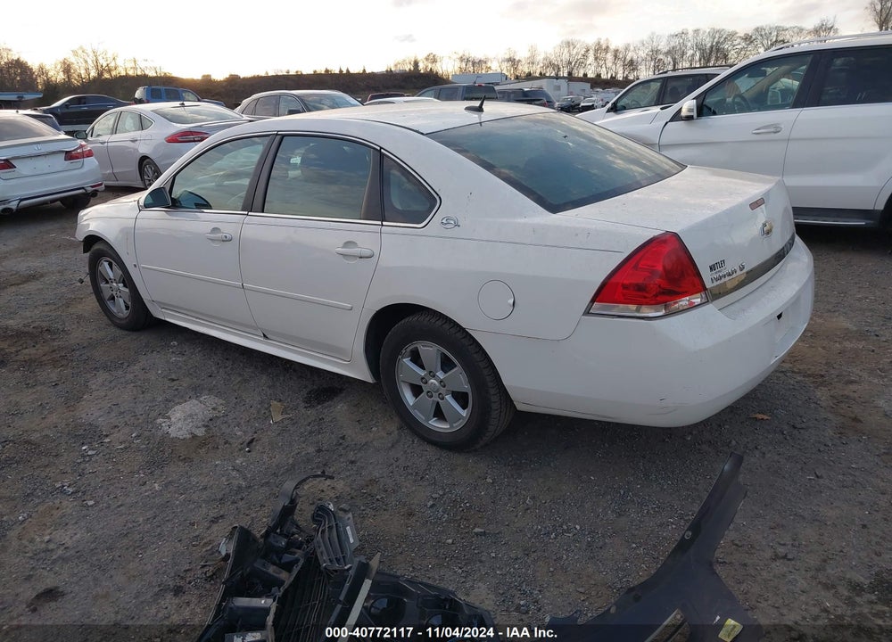 2009 CHEVROLET IMPALA LT VIN: 2G1WT57N991111205