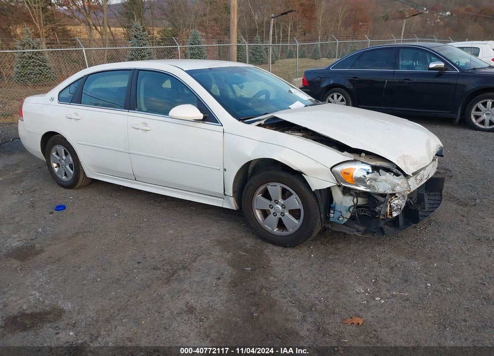 2009 CHEVROLET IMPALA LT VIN: 2G1WT57N991111205