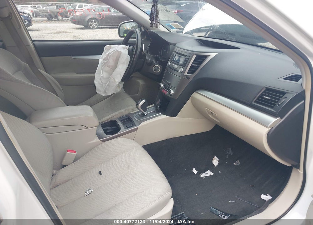 2012 SUBARU OUTBACK 2.5I PREMIUM VIN: 4S4BRBCC7C3238944