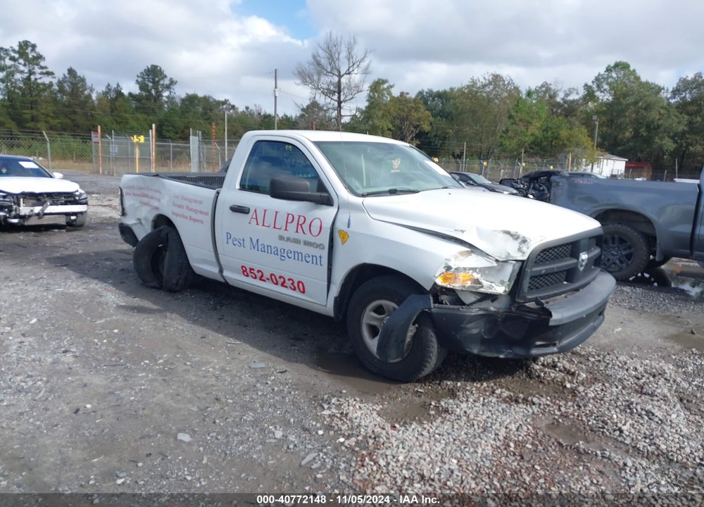 2012 RAM 1500 ST VIN: 3C6JD6AP8CG276781