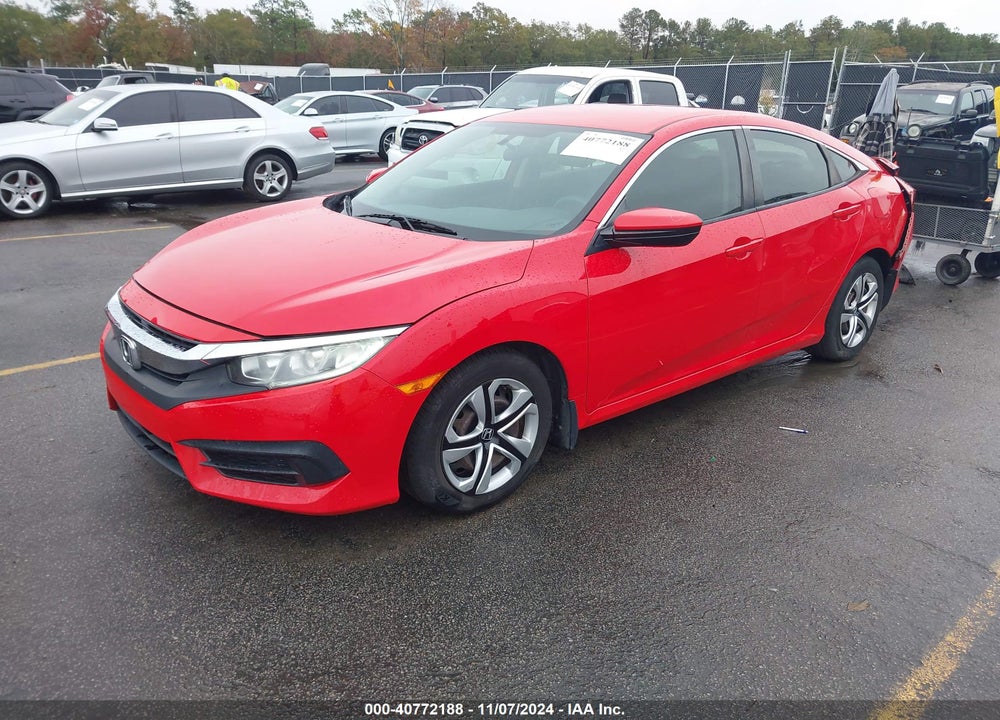 2018 HONDA CIVIC LX VIN: 2HGFC2F56JH551936
