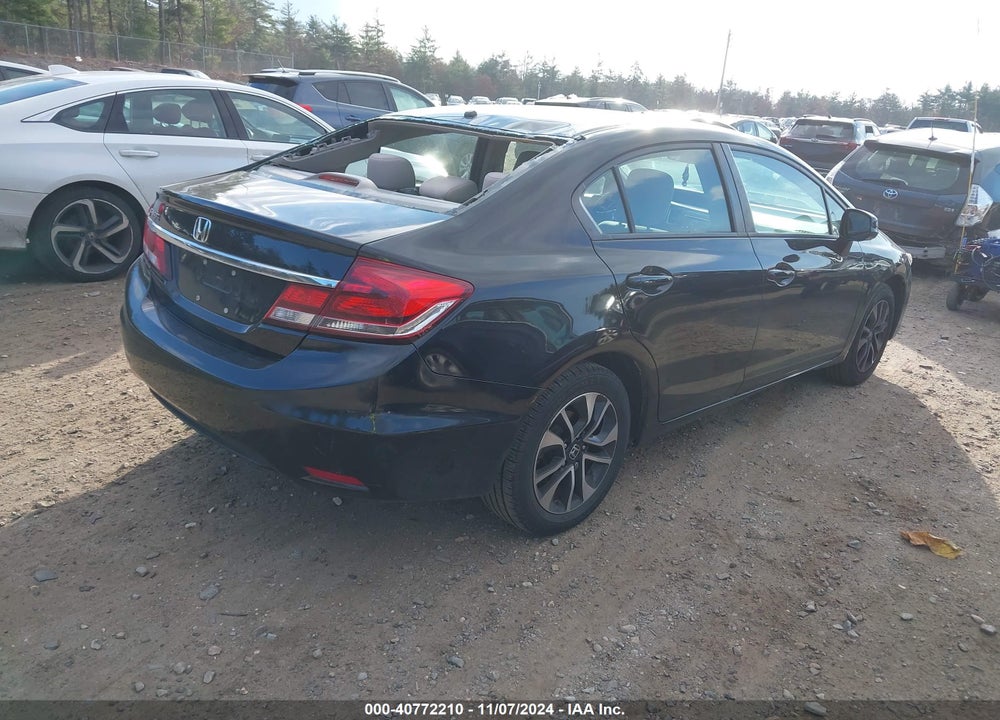 2013 HONDA CIVIC EX VIN: 19XFB2F86DE251258