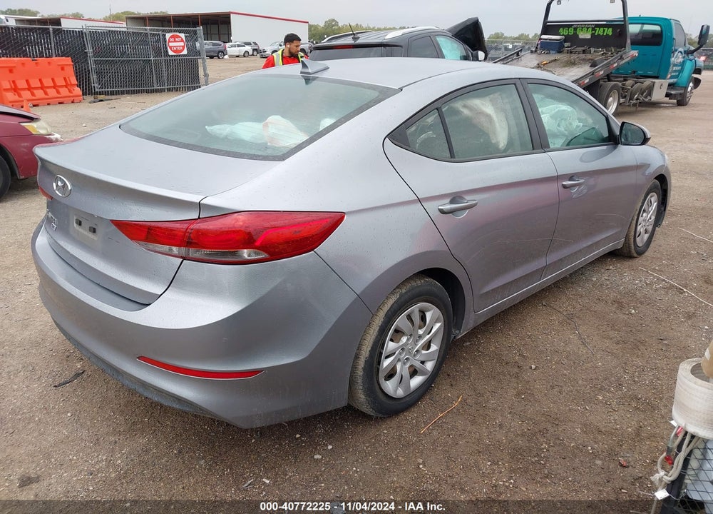 2017 HYUNDAI ELANTRA VIN: 5NPD74LF3HH103142