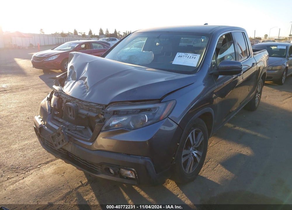 2017 HONDA RIDGELINE VIN: 5FPYK2F46HB009521