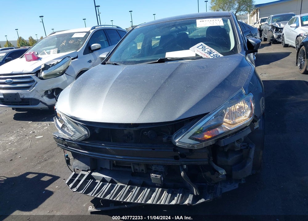 2018 NISSAN SENTRA S VIN: 3N1AB7AP9JY346688