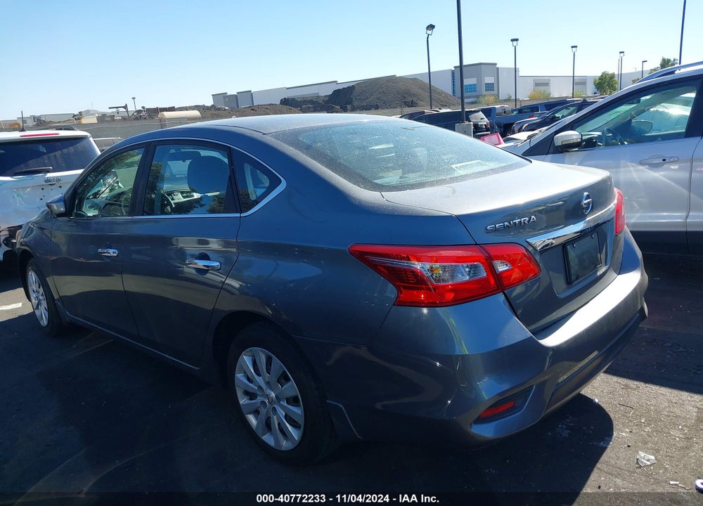 2018 NISSAN SENTRA S VIN: 3N1AB7AP9JY346688