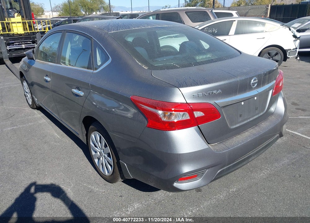 2018 NISSAN SENTRA S VIN: 3N1AB7AP9JY346688