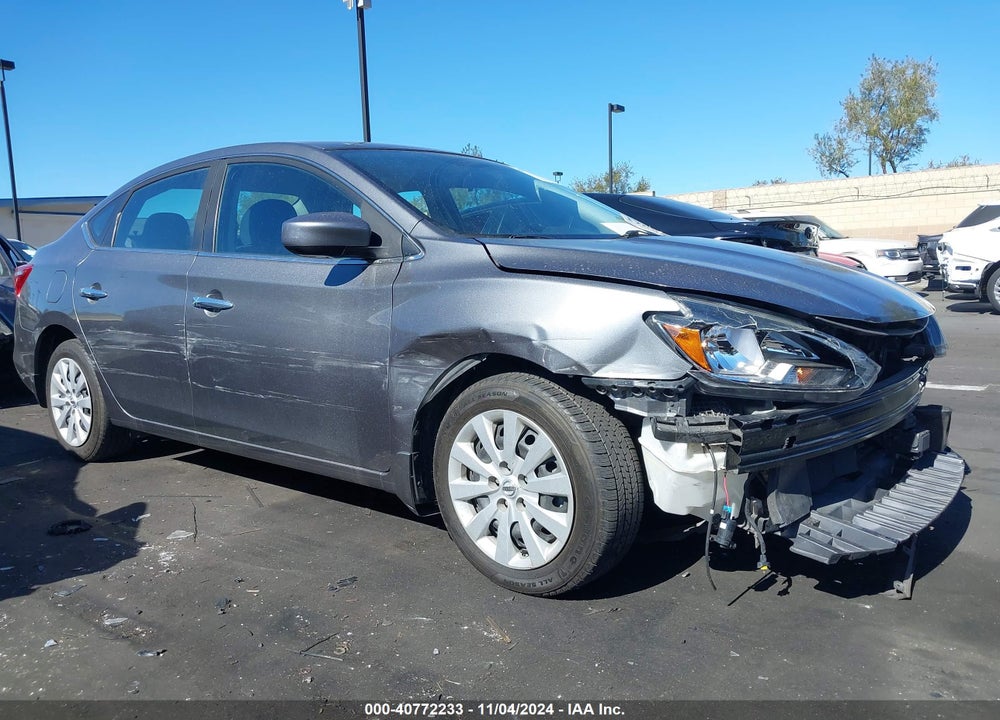 2018 NISSAN SENTRA S VIN: 3N1AB7AP9JY346688