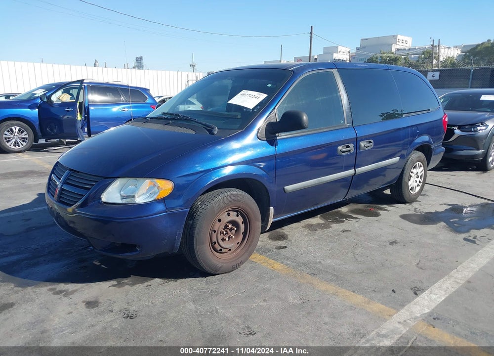 2006 DODGE GRAND CARAVAN SE VIN: 1D4GP24RX6B584096
