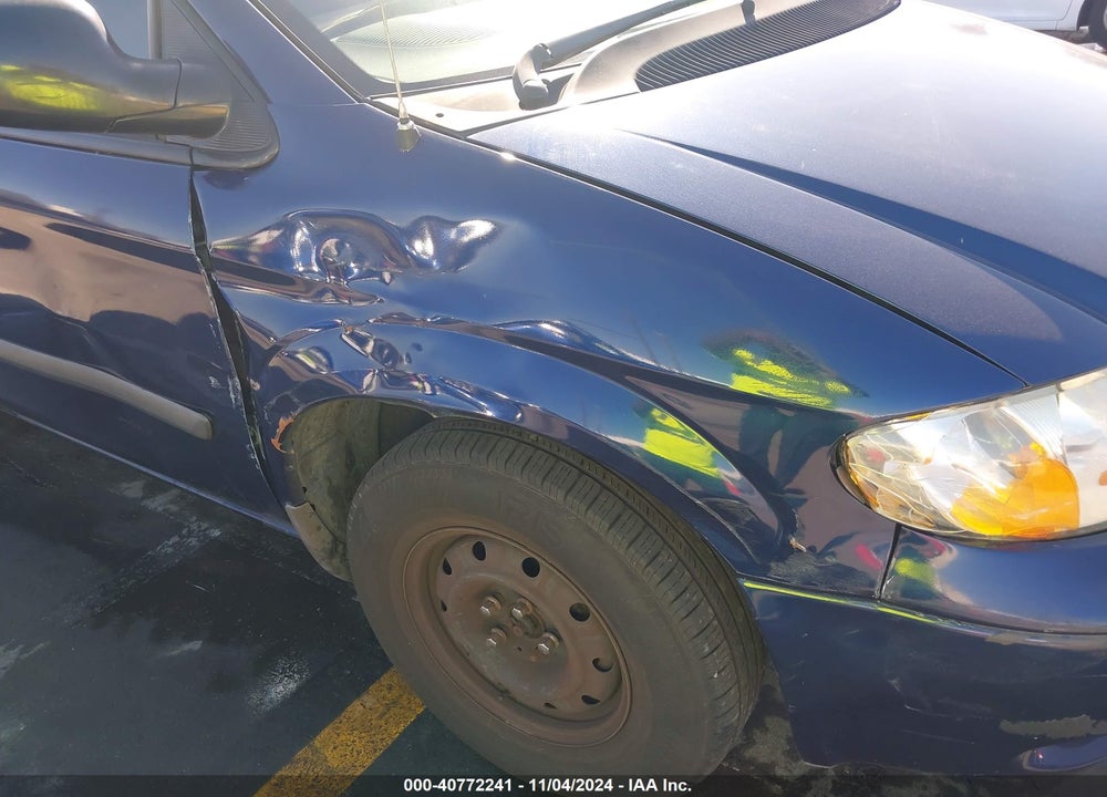 2006 DODGE GRAND CARAVAN SE VIN: 1D4GP24RX6B584096