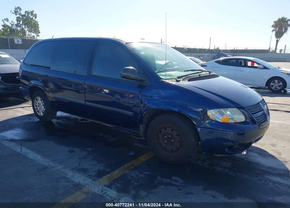 2006 DODGE GRAND CARAVAN SE VIN: 1D4GP24RX6B584096