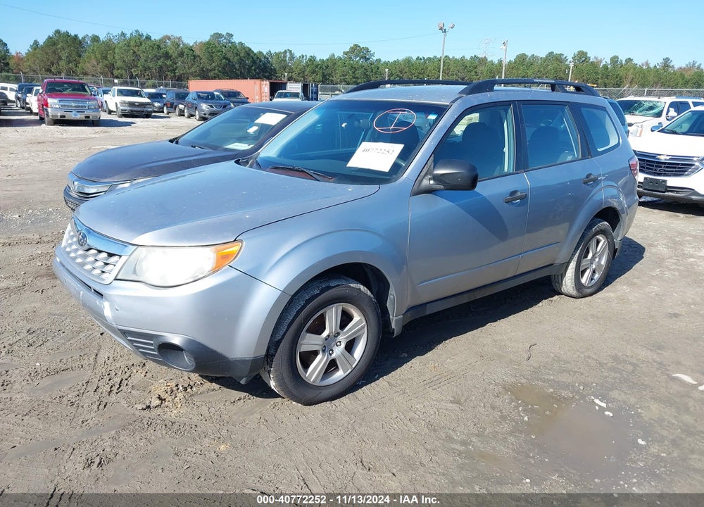 2012 SUBARU FORESTER 2.5X VIN: JF2SHABC8CH421468