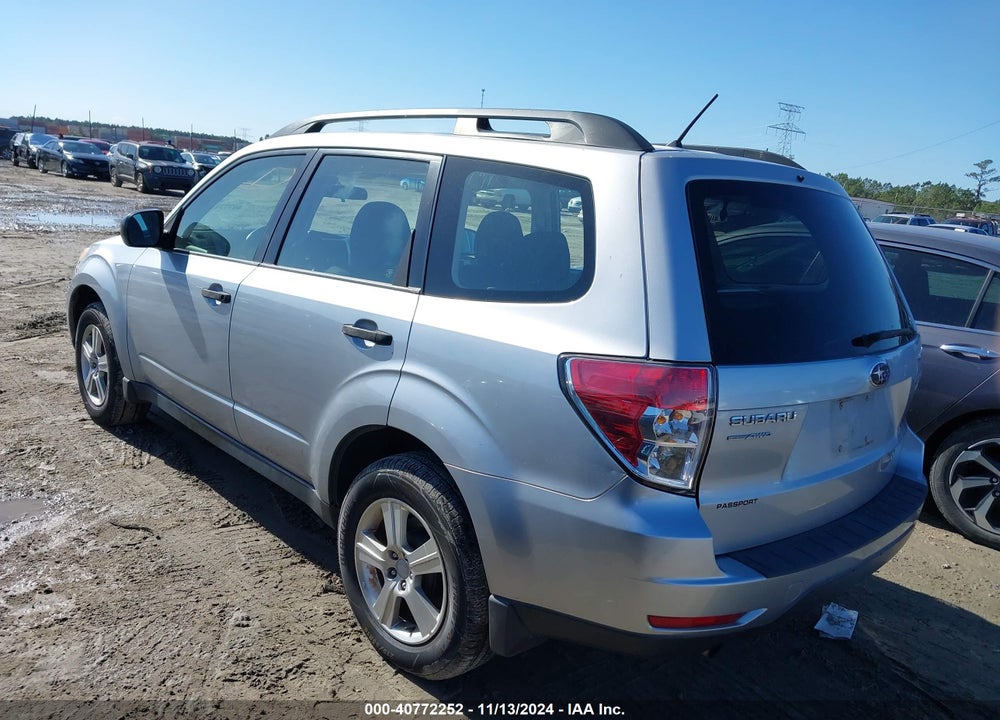 2012 SUBARU FORESTER 2.5X VIN: JF2SHABC8CH421468