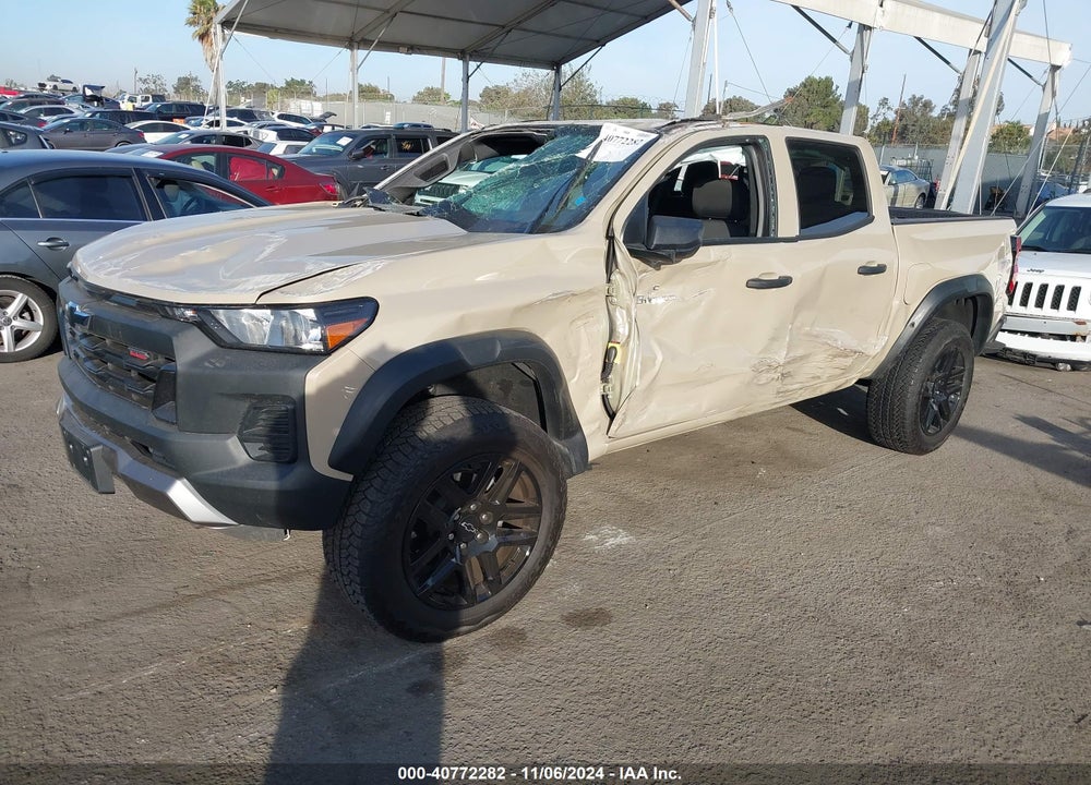 2024 CHEVROLET COLORADO 4WD TRAIL BOSS VIN: 1GCPTEEK2R1166380