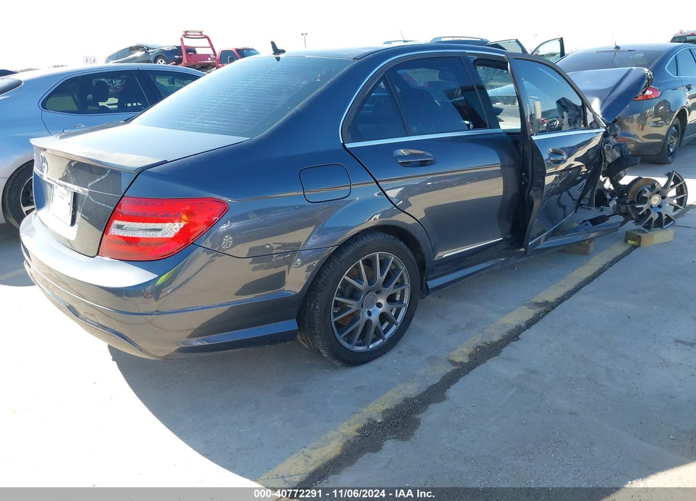 2014 MERCEDES-BENZ C-CLASS C 250 SPORT/LUXURY VIN: WDDGF4HB6EA953135