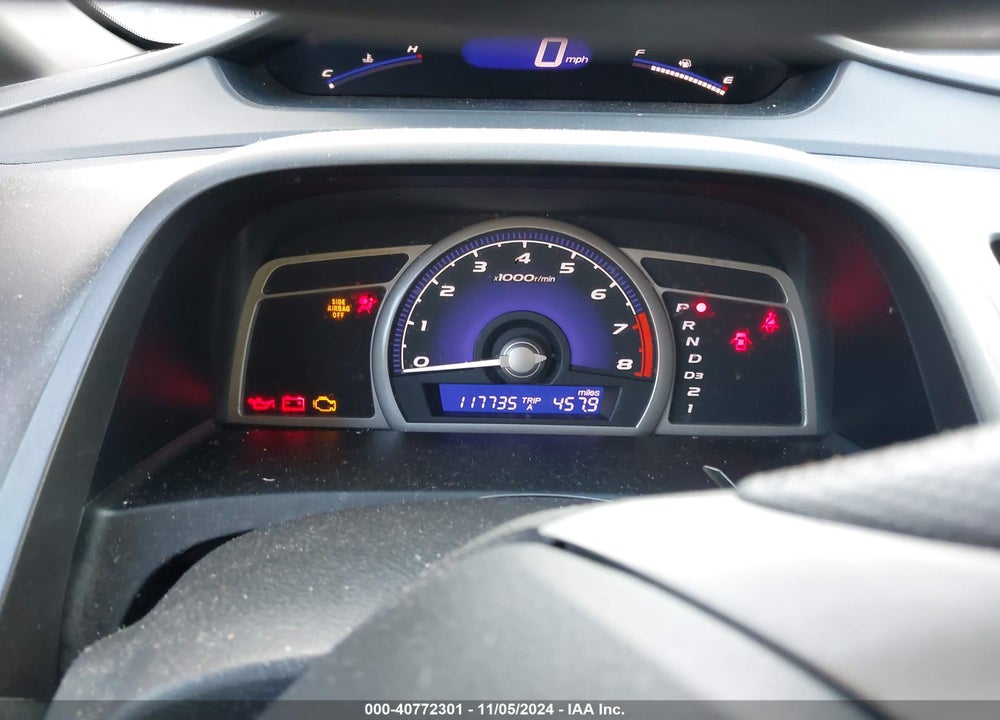 2009 HONDA CIVIC LX VIN: 2HGFA16519H345175