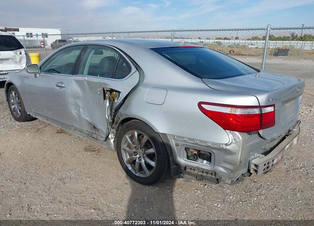 2007 LEXUS LS 460 VIN: JTHBL46F375028518