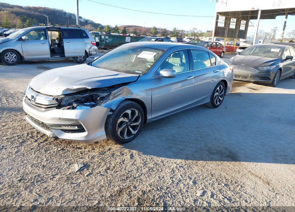 2016 HONDA ACCORD EX-L V-6 VIN: 1HGCR3F8XGA024166