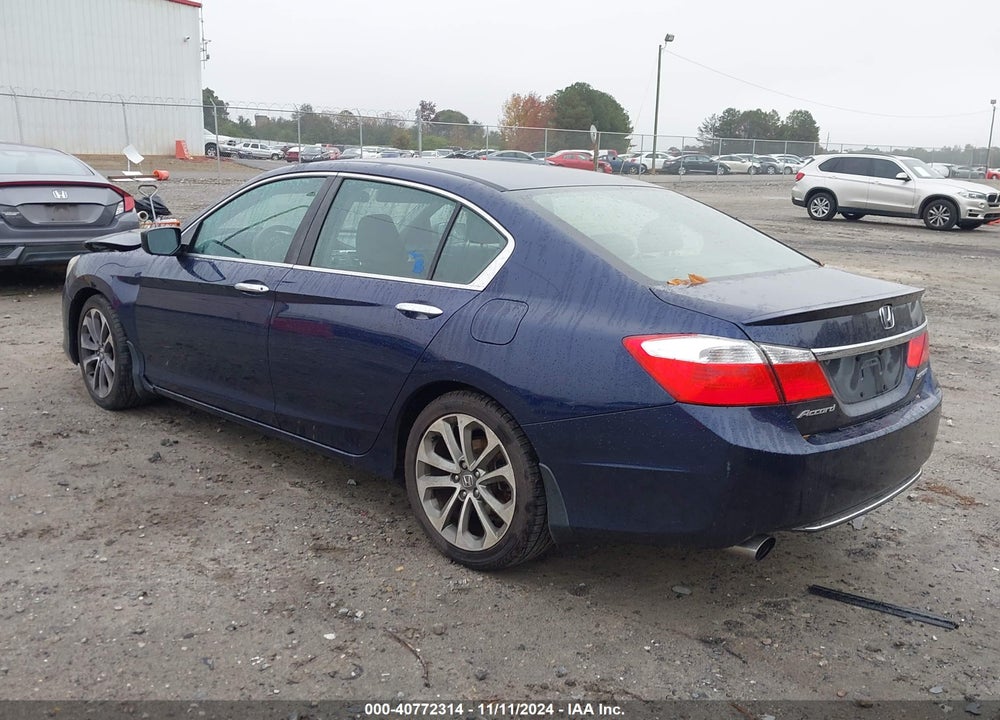2014 HONDA ACCORD SPORT VIN: 1HGCR2F56EA073314
