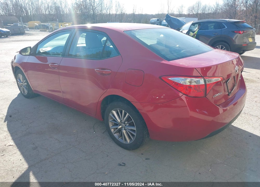 2015 TOYOTA COROLLA LE PLUS VIN: 2T1BURHE9FC257710