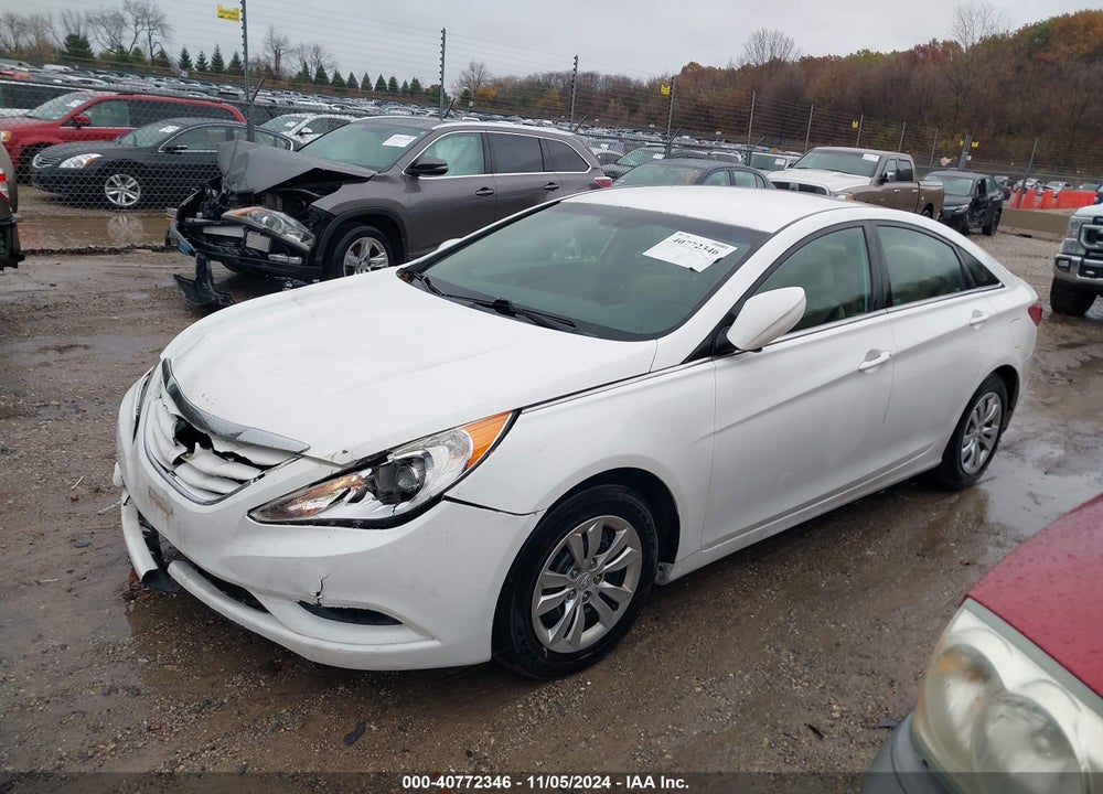2013 HYUNDAI SONATA GLS VIN: 5NPEB4AC8DH518771