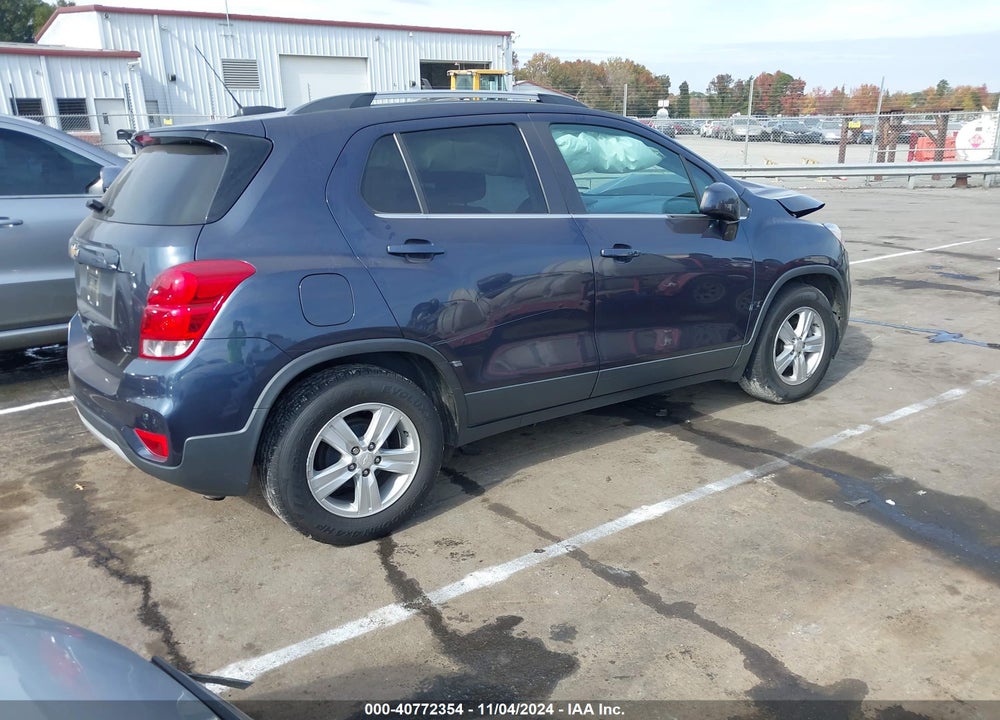 2018 CHEVROLET TRAX LT VIN: 3GNCJLSB4JL153924