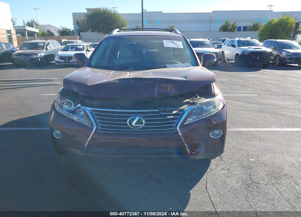 2013 LEXUS RX 350 VIN: 2T2ZK1BA7DC086993