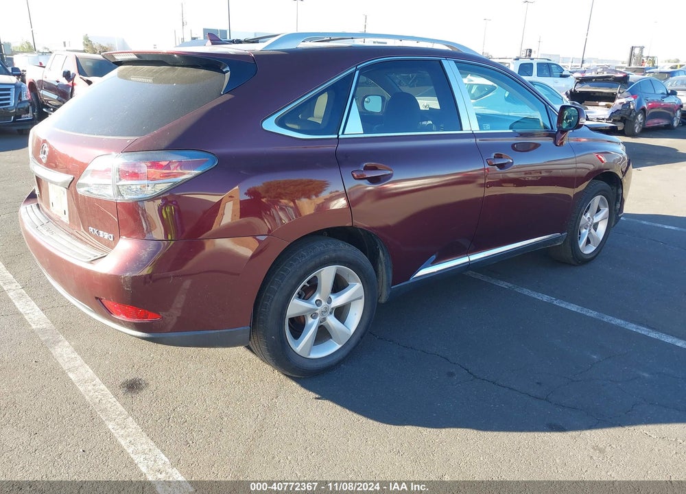 2013 LEXUS RX 350 VIN: 2T2ZK1BA7DC086993