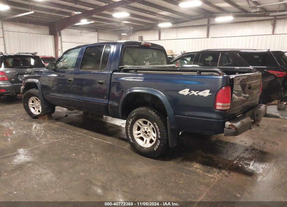 2004 DODGE DAKOTA SPORT/SXT VIN: 1D7HG38K14S584995