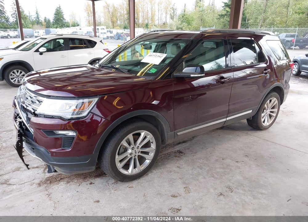 2018 FORD EXPLORER XLT VIN: 1FM5K8D82JGA96927
