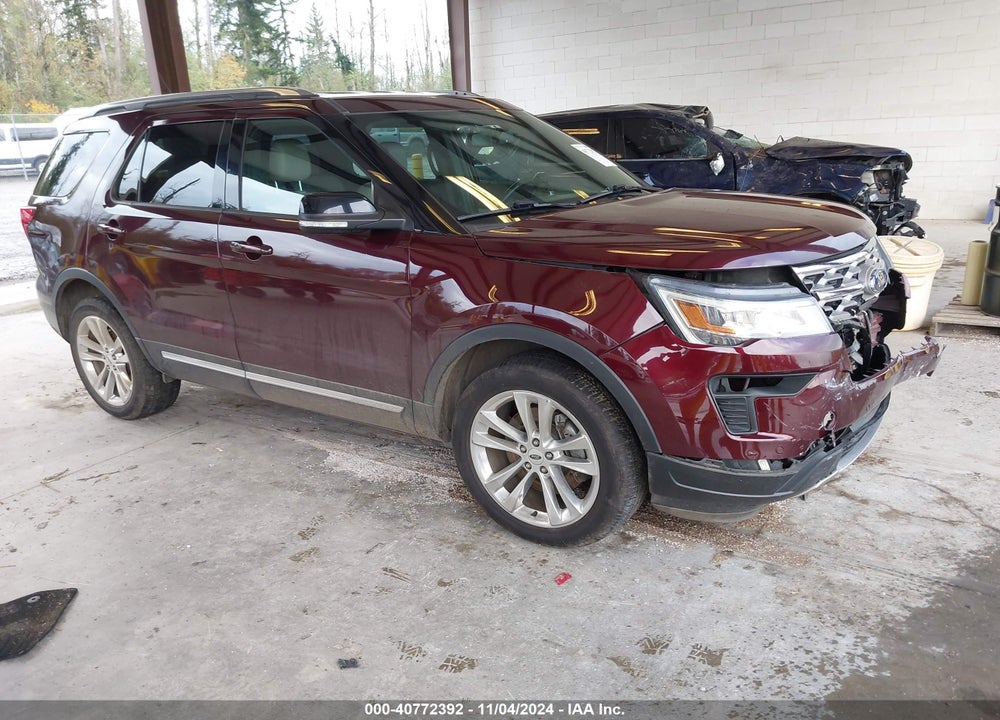 2018 FORD EXPLORER XLT VIN: 1FM5K8D82JGA96927