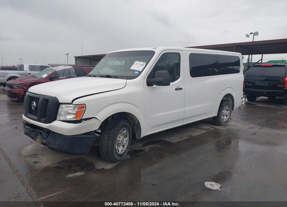 2013 NISSAN NV PASSENGER NV3500 HD S V6 VIN: 5BZBF0AA1DN202076