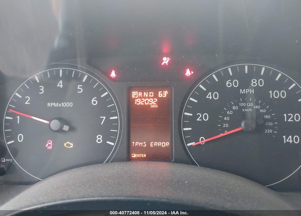 2013 NISSAN NV PASSENGER NV3500 HD S V6 VIN: 5BZBF0AA1DN202076