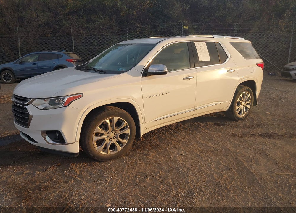 2019 CHEVROLET TRAVERSE PREMIER VIN: 1GNEVKKW8KJ107760