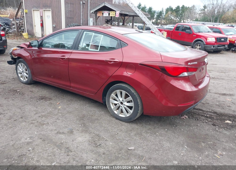2016 HYUNDAI ELANTRA SE VIN: 5NPDH4AE5GH760160
